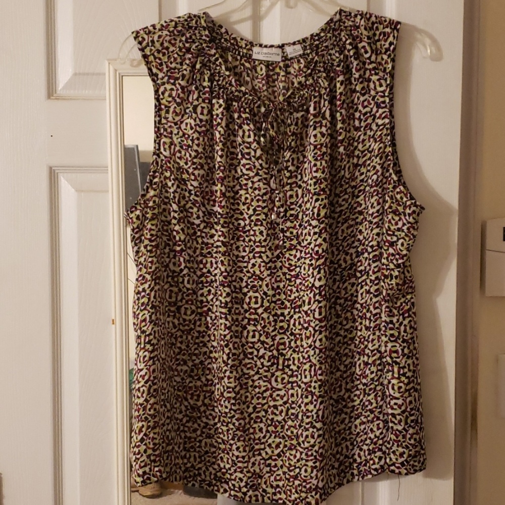 100% polyester blouse